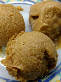 Una foto de Helado de dulce de leche