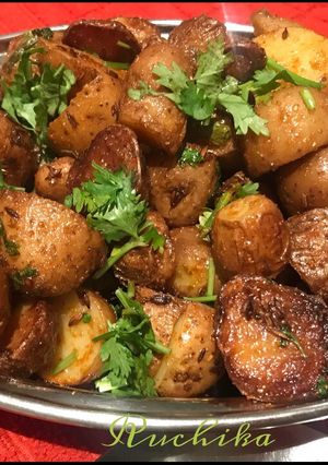A picture of Baby potatoes.