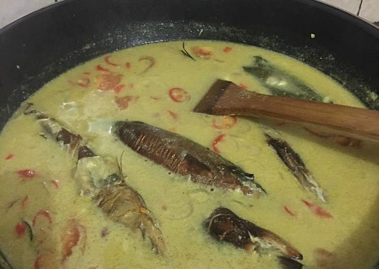Resep Lodeh iwak panggangan yang Lezat