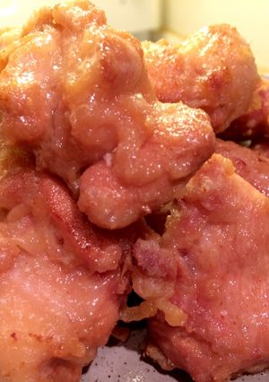 A picture of "Chicken Karaage" Japanese Deep Fried Chicken Basic Recipe of "Washoku".