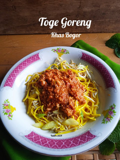Foto resep Toge Goreng Khas Bogor