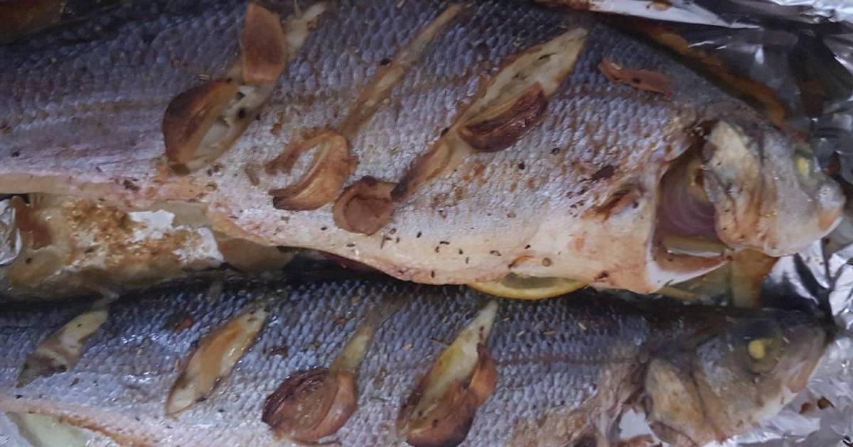 Grilled Sea bass with lemon grass Recipe by Crisel - Cookpad