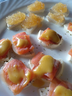 Una foto de Aperitivo de queso fresco