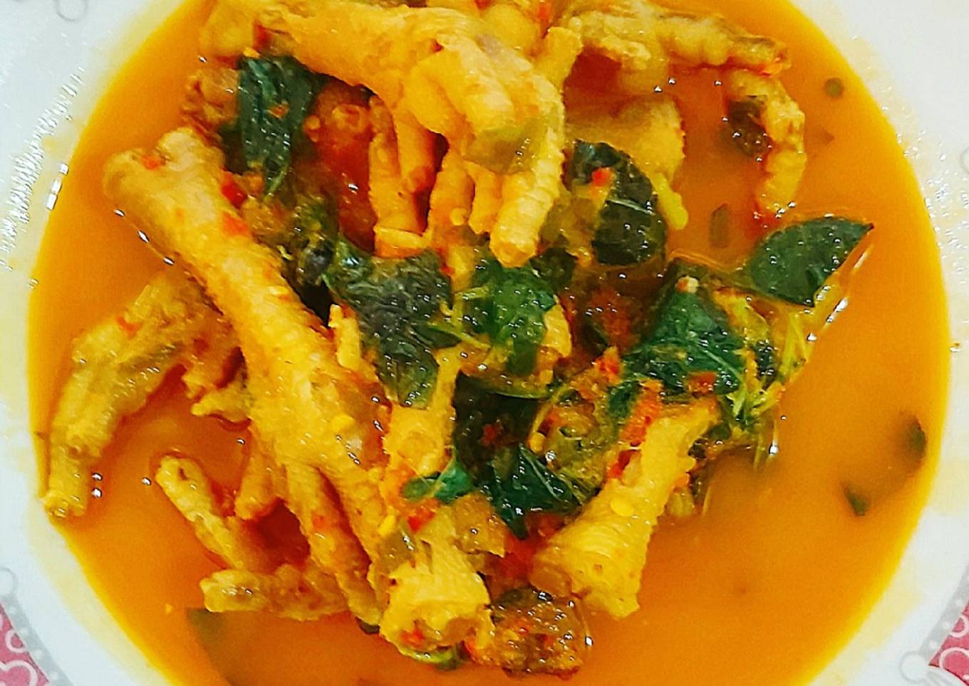 Ceker Ayam Rica Kemangi Sedaaaappp 🤤