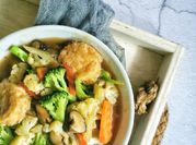 Gambar cauliflower sos tiram
