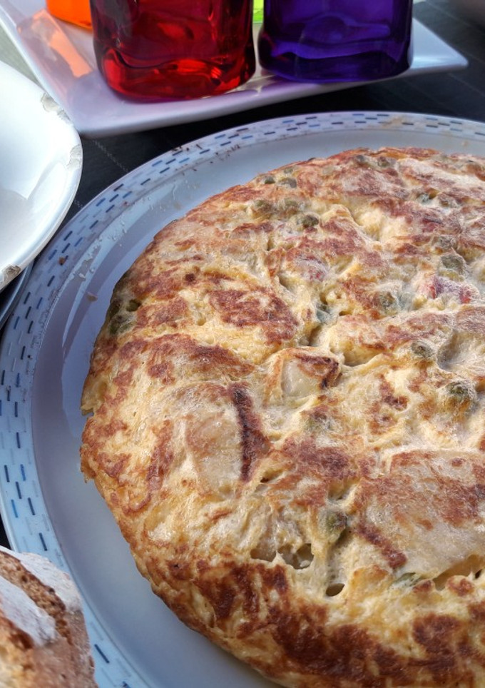 Una foto de Tortilla paisana
