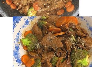 Hình của món Bò xào rau củ 🥕🥦.