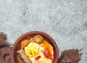Foto resep Pindang, Telur Ceplok Bumbu Sarden
