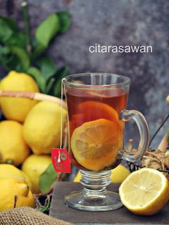 Gambar Teh Lemon Halia Madu