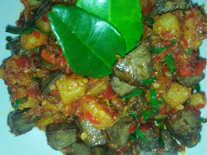 Cara Gampang Membuat Sambal goreng Hati sapi, Sempurna