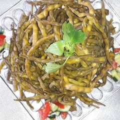 لوبيا خضره سلق-レシピのメイン写真