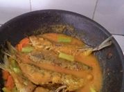 Gambar ikan kembung bumbu kuning anak