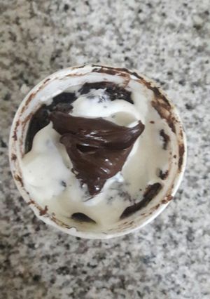 عکسی از دستور کیک 🍰 لیوانی بشدت تنبلانه😅