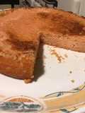 Gâteau rose aux citrons et pralines