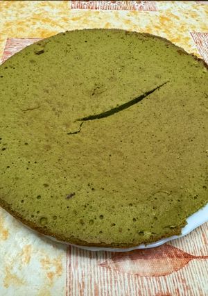 Una foto de Bizcocho de matcha