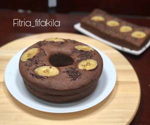 Siap Saji Banana chocolate cake Yummy Mantul
