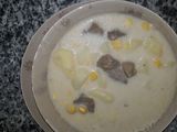 شوربة الذرة الصفراء