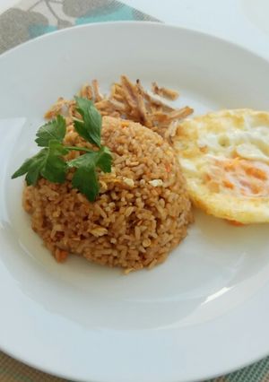 Foto resep Nasi goreng ikan teri