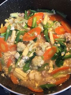 Foto resep Capcay kuah simple