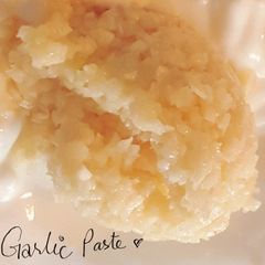 A picture of Home made garlic paste ☺.