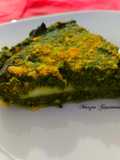 Tortino di spinaci e mortadella con Montasio
