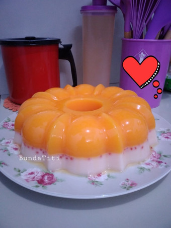 Langkah Mudah untuk Menyiapkan 664.Puding Mangga Sagu Mutiara, Lezat Sekali