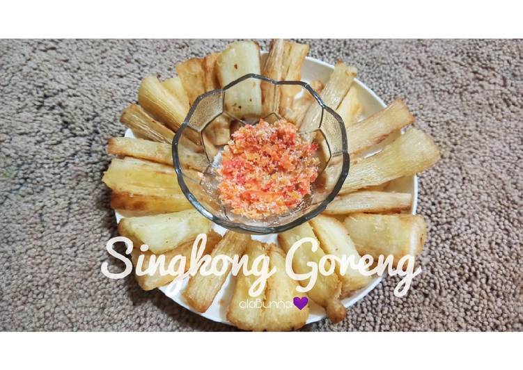 70. Singkong Goreng Sambel Cabe Garam