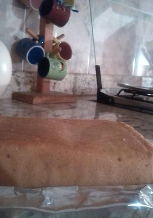 Una foto de Torta sencilla sin huevos