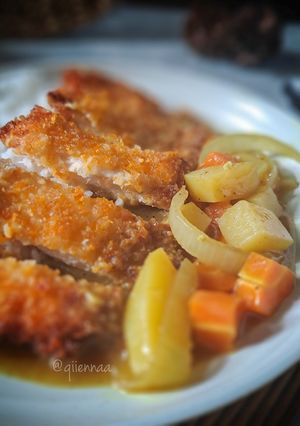 Foto resep Chicken Katsu Curry