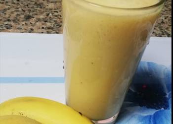 Easiest Way to Make Tasty Mango mix banana juice