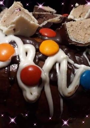 Una foto de Pan dulce con chocolate 🎄