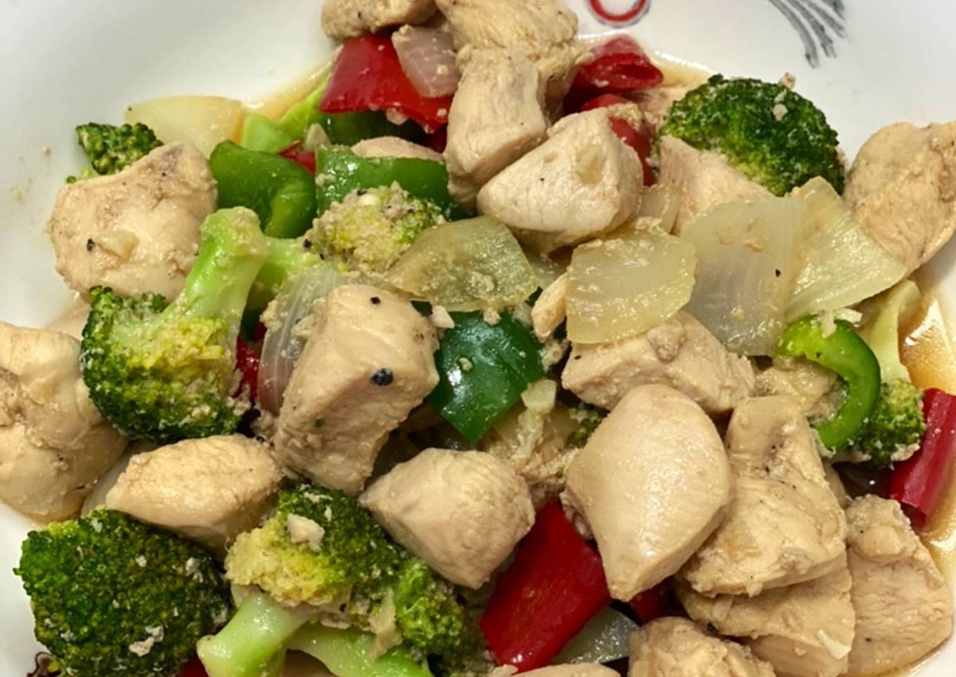 Tumis ayam brokoli