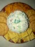 Dried beef & green onion ranch cheese ball