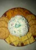 Dried beef & green onion ranch cheese ball
