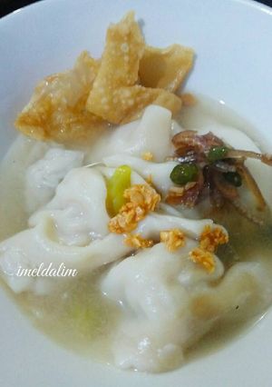 Foto resep Pangsit Kuah Kaldu Udang