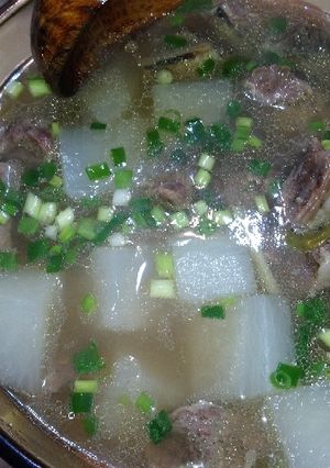 清燉牛腩蘿蔔湯 的食譜成品照片