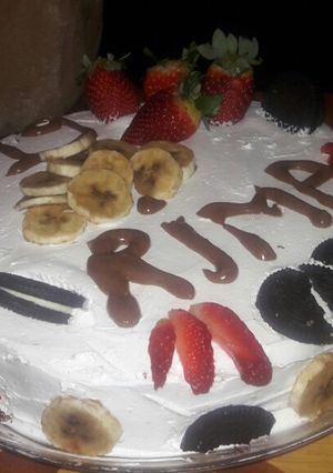 صورة لوصفة كيك عيد الميلاد