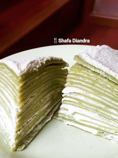 Foto resep #Japanese Matcha Mille Crepes Cake🇫🇷