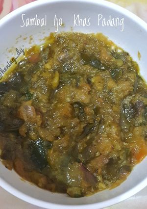 Foto resep Sambal Ijo Khas RM Padang