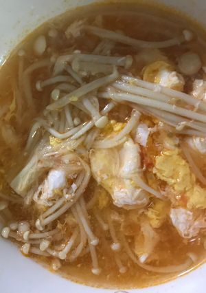 Hình của món Canh cà chua trứng.