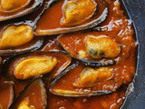 Tapa de Mejillones en Salsa de Vieiras casera