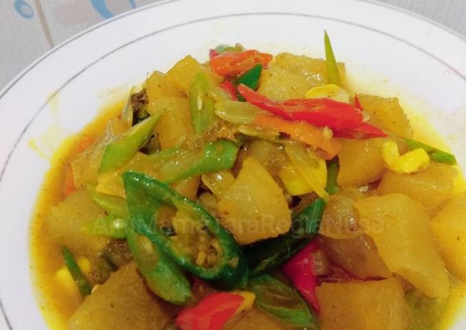 Resep: Tumis kikil buncis bumbu kuning Untuk Pemula