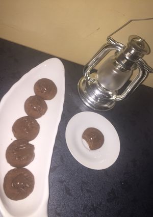 صورة لوصفة بسكوت بالنوتيلا 🍪