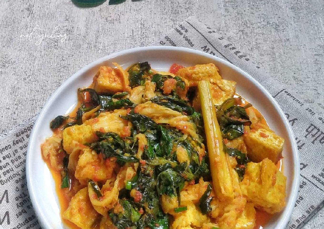 Rica rica Tahu Jamur