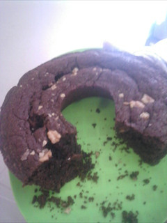 Una foto de Queque de chocolate con nueces