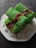 Kue Putu Bambu (Pakai Cetakan Daun)