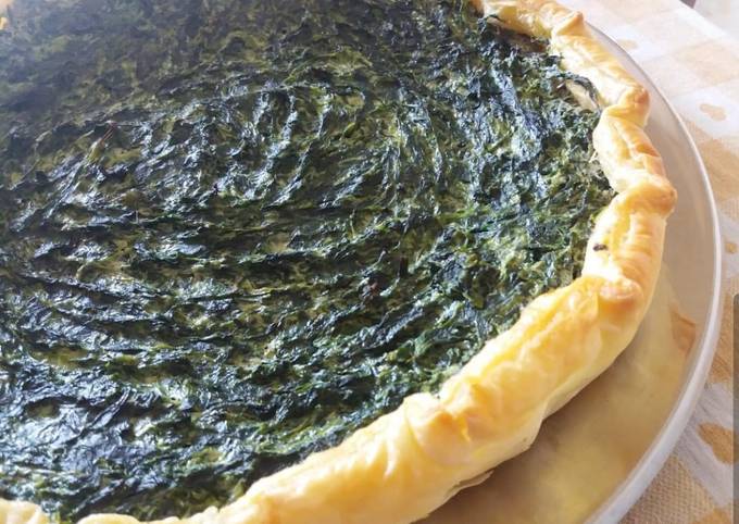 Torta salata ricotta e spinaci