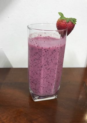 A picture of Blueberry Smoothie.