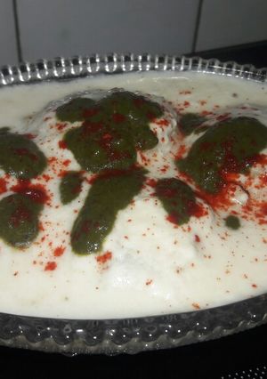A picture of Vrat ke dahi vade.