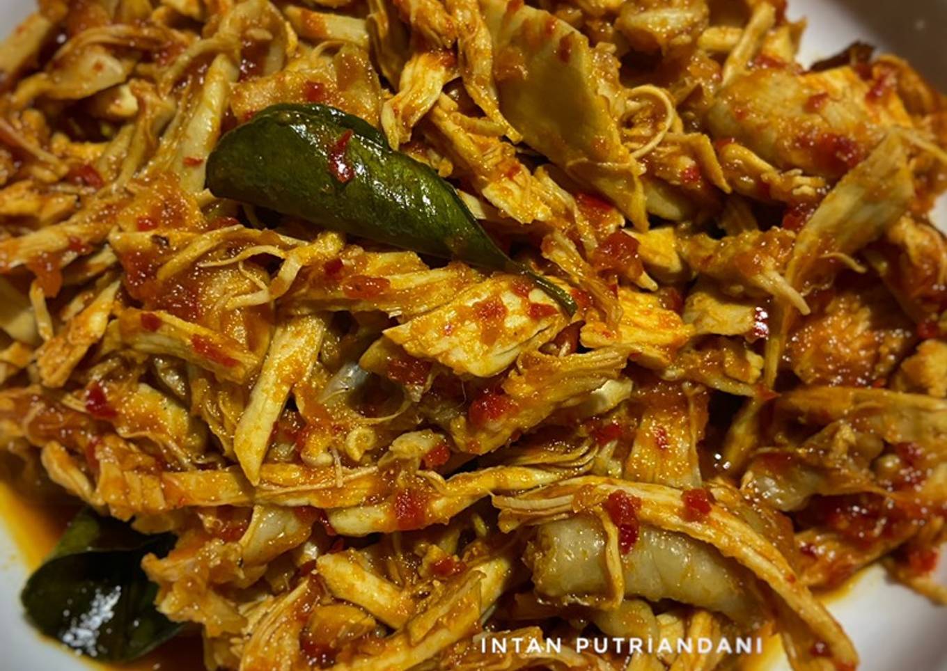 Ayam suwir simpel